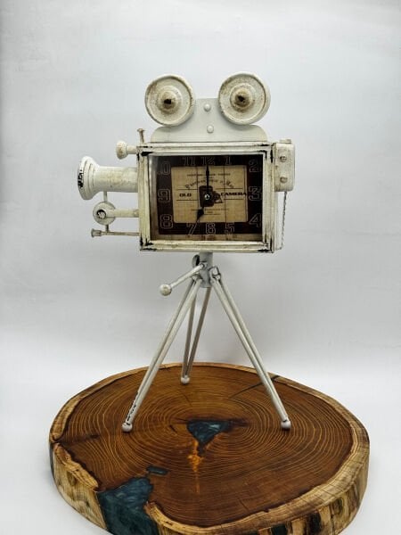 Epoksili Masif Dut Ağacı – Hobi ve Dekoratif Projeler İçin Özel Tasarım Ahşap Parça - Epoxy-Coated Solid Walnut Wood – Specially Designed Wooden Piece