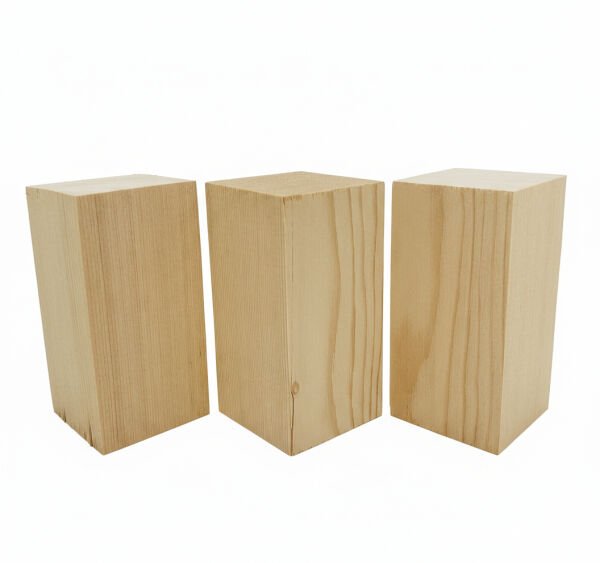 Doğal köknar ağacı hobi oyma kütüğü - El Yapımı oyma işleri - Natural fir wood hobby carving block - Handmade carving work