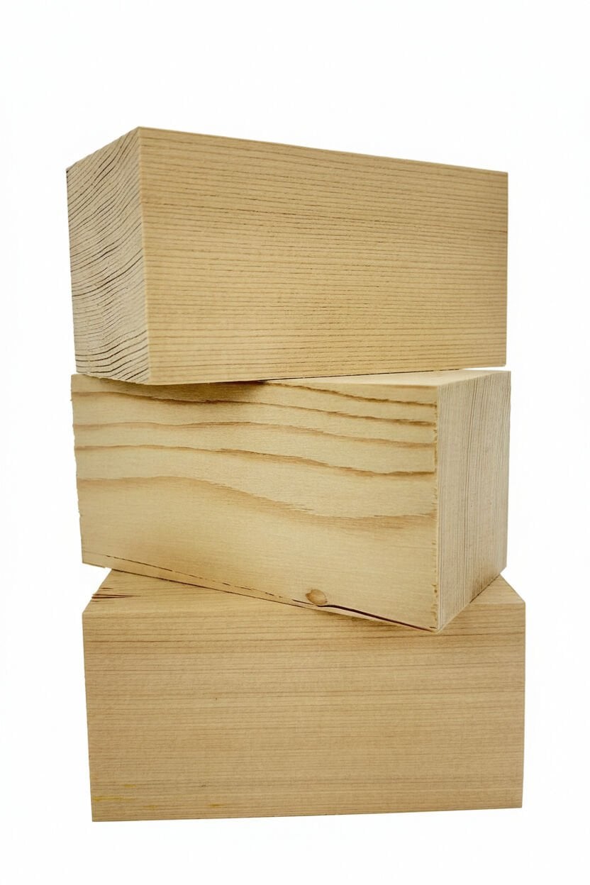 Doğal köknar ağacı hobi oyma kütüğü - El Yapımı oyma işleri - Natural fir wood hobby carving block - Handmade carving work