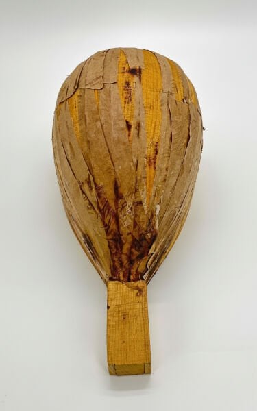 Yaprak Dut Cura Teknesi - Bağlama ve Cura Yapım Parçası | Mulberry Wood Cura Bowl for Instrument Making | Mulberry Holz Cura Korpus für Musikinstrumen