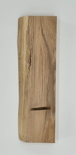 Natural oak hobby board - Handmade carving work