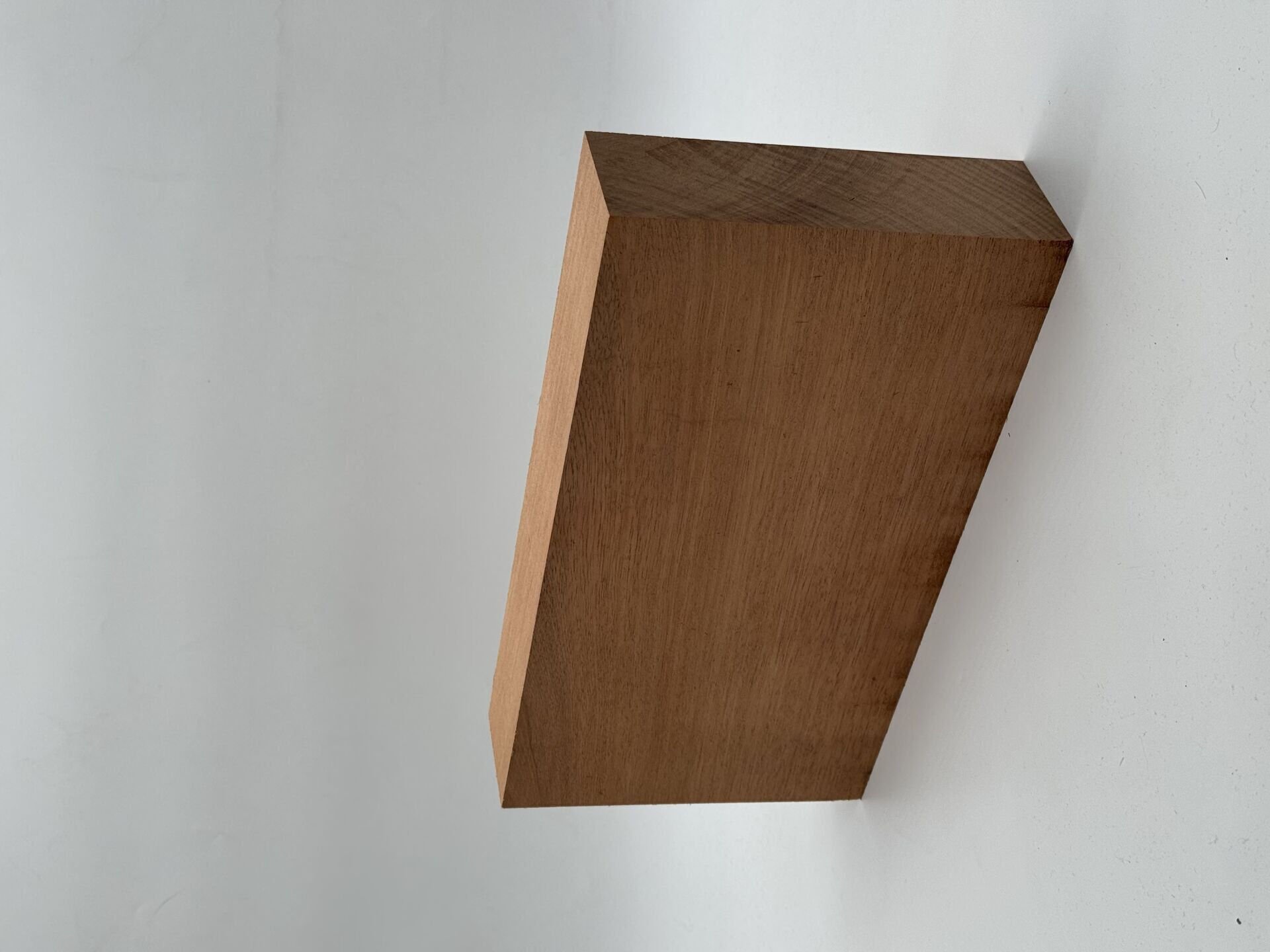 Natural mahogany hobby board - Hand-carved woodwork 