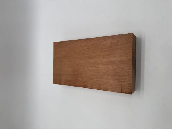 Natural mahogany hobby board - Hand-carved woodwork 