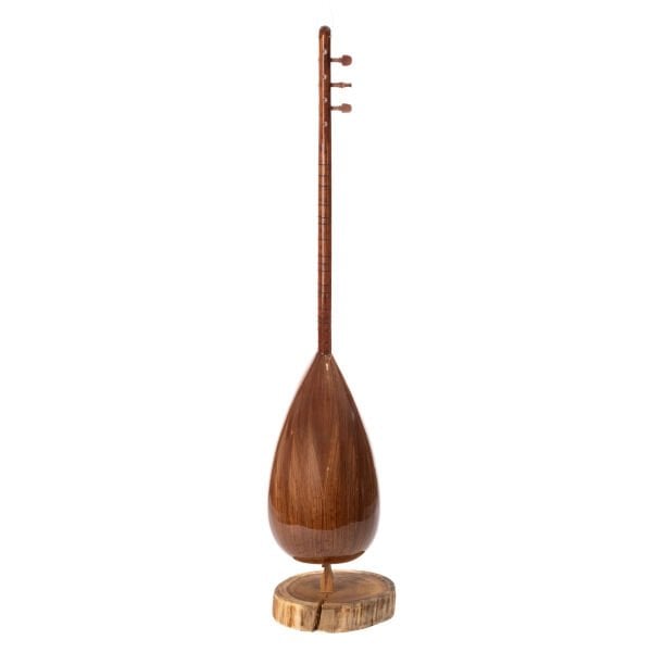 Kısa Sap Profesyonel Karaağaç Bağlama | Short Neck Professional Ebony Neck | Kurzer Hals Professionelle Schwarznuss-Laute 
