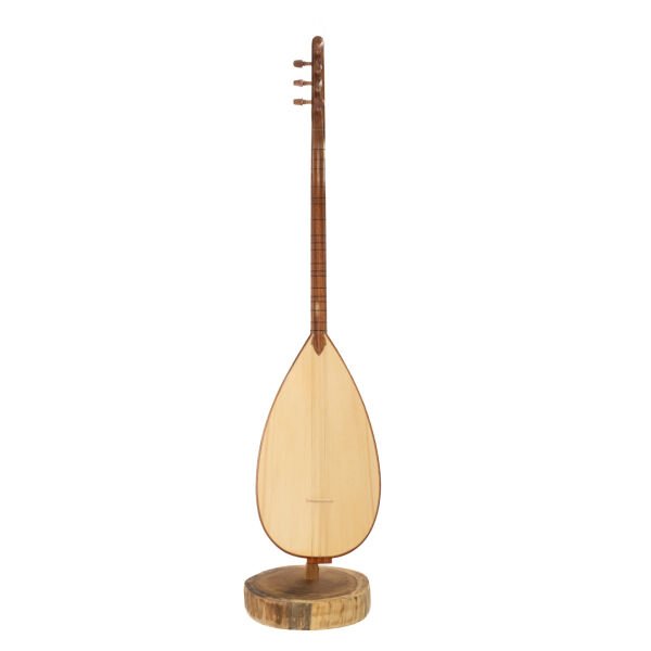 Kısa Sap Profesyonel Karaağaç Bağlama | Short Neck Professional Ebony Neck | Kurzer Hals Professionelle Schwarznuss-Laute 