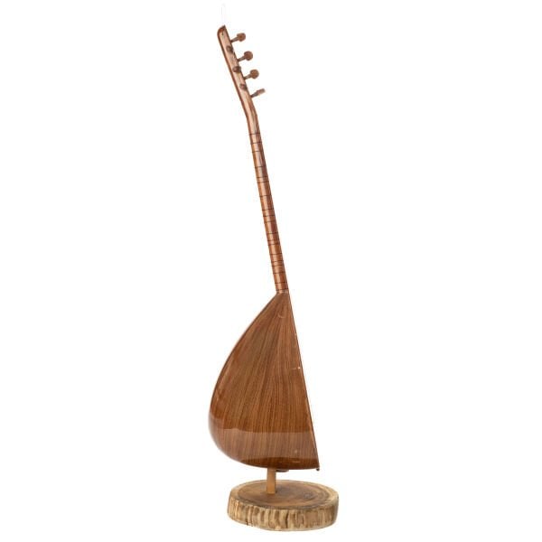 Kısa Sap Profesyonel Karaağaç Bağlama | Short Neck Professional Ebony Neck | Kurzer Hals Professionelle Schwarznuss-Laute 