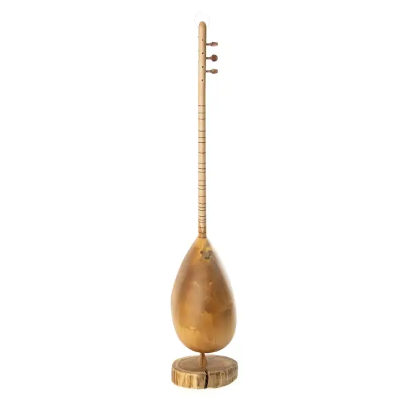 Uzun Sap Oyma Dut Profesyonel Bağlama | Langstielige geschnitzte Feige Professionelle | Long-Necked Carved Mulberry Professional Baglama