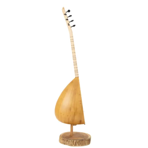 Kısa Sap Sade Model Yaprak Dut Bağlama | Kurzer Stiel, schlichtes Modell, Blatt Bağlama | Short Stem Plain Model Leaf Fig Baglama |