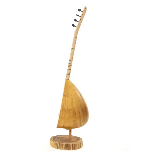 Kısa Sap Sade Model Yaprak Dut Bağlama | Kurzer Stiel, schlichtes Modell, Blatt Bağlama | Short Stem Plain Model Leaf Fig Baglama |
