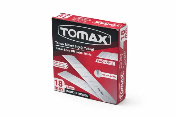 Maket Bıçağı Yedeği – 18 mm Kırılabilir Bıçak (Profesyonel)